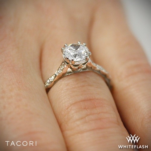 Tacori engagement rings 2 carat