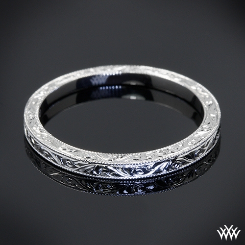 Custom Hand Engraved Wedding Ring | 34904