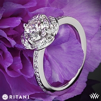 Ritani Floral Diamond Engagement Ring | 2080