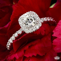 Gunievere Pave Diamond Engagement Ring | 2099