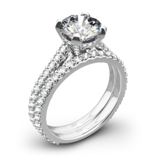 Elena Diamond Wedding Set