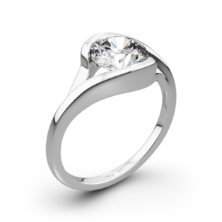 Iris Solitaire Engagement Ring