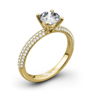 Simon G. LP1935-D Delicate Diamond Engagement Ring