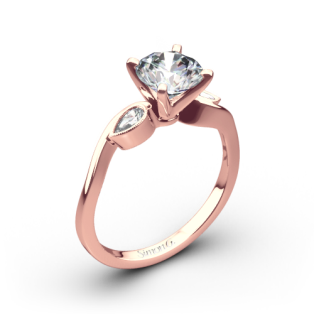 Simon G. MR2342 Dutchess Three Stone Engagement Ring