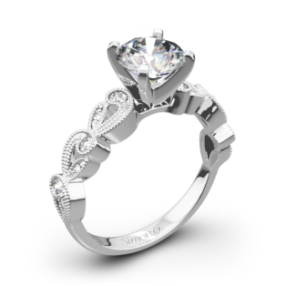 Simon G. TR473 Duchess Diamond Engagement Ring