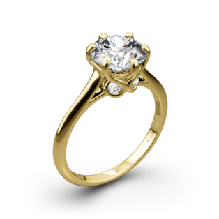 Vatche 191 Swan Solitaire Engagement Ring