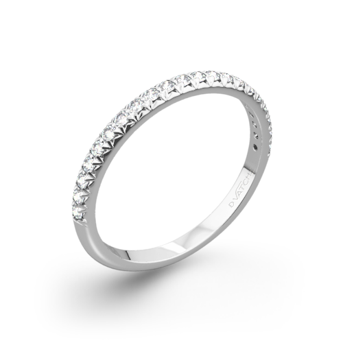 Platinum Vatche Serenity Diamond Wedding Ring | W... | 2671