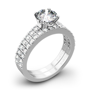 Vatche 1003 5th Ave Pave Diamond Wedding Set