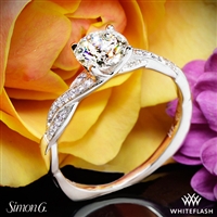 Simon G. MR1498-D Delicate Diamond Engagement Ring | 3423