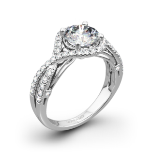 Verragio ENG-0405 4 Prong Bypass Diamond Engagement Ring