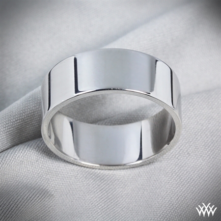 Men's 'Flat' Wedding Ring