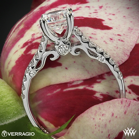 Verragio Dual Row Shared-Prong Diamond Engagement Ring | 1823