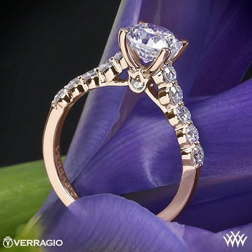 Verragio Shared-Prong Cathedral Diamond Engagement Ring | 1949