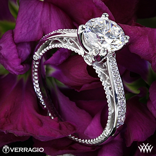 Venetian style hot sale engagement rings