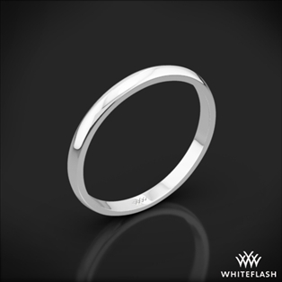 Knife-Edge Wedding Ring