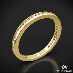 Honey Channel-Set Diamond Wedding Ring