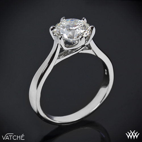 Royal Crown Solitaire Engagement Ring By Vatche 627 1128