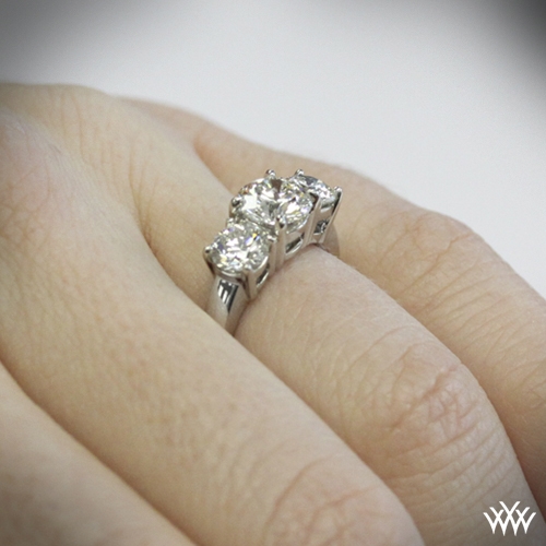 3-Stone Diamond Engagement Ring | 1422