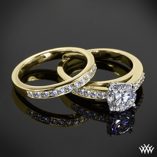 Flush-Fit Diamond Wedding Set | 1769