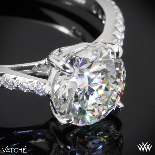 Inara Pave Diamond Engagement Ring by Vatche | 1765