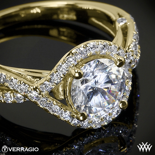 Verragio 4 Prong Bypass Diamond Engagement Ring | 1946