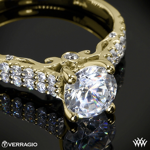 Verragio Dual Row Shared-Prong Diamond Engagement Ring | 1922