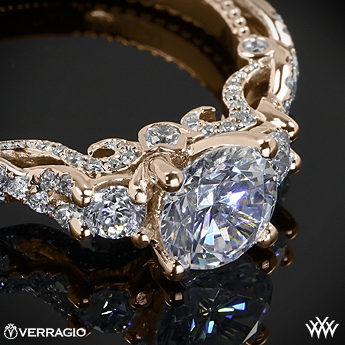 Verragio Braided 3 Stone Engagement Ring | 1997