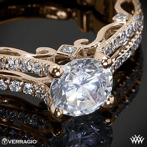 Verragio Bead-Set Split Shank Diamond Engagement Ring | 1965