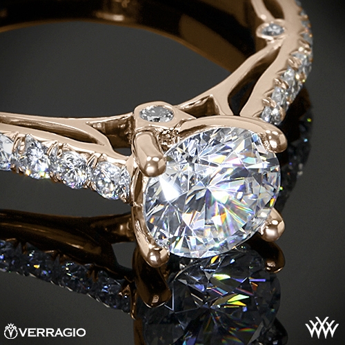 Verragio Bead-Set Cathedral Diamond Engagement Ring | 1967