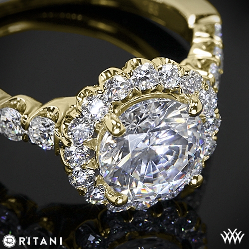 Ritani Masterwork Shared-Prong Diamond Engagement Ring | 2118