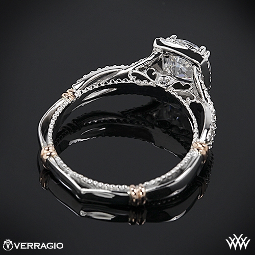 Verragio Twisted Halo Diamond Engagement Ring | 2222