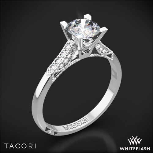 Tacori 2586RD Simply Tacori Pave Diamond Engagement Ring