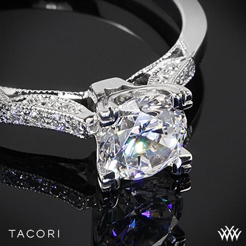Tacori Simply Tacori 2586 Pave Diamond Engagement... | 2515