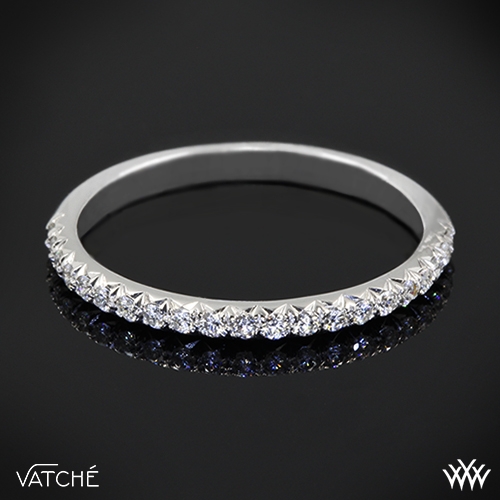 Platinum Vatche Serenity Diamond Wedding Ring | W... | 2671