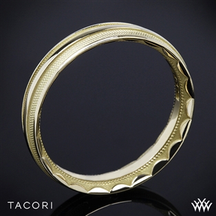 Tacori 76-5 Sculpted Crescent Mesh Wedding Ring