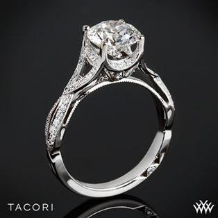 Tacori 2565MD Ribbon Diamond Engagement Ring