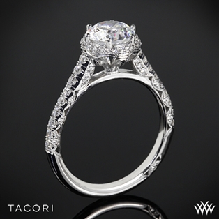 Tacori HT2547RD Petite Crescent Celestial Diamond Engagement Ring