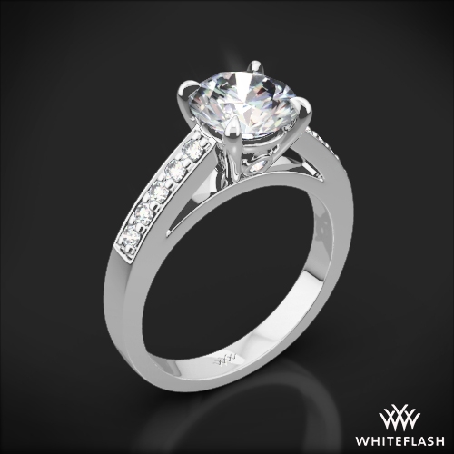 Flush-Fit Diamond Engagement Ring | 42