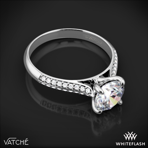 Caroline Pave Diamond Engagement Ring by Vatche | 44