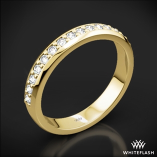 Cathedral Pave Diamond Wedding Ring