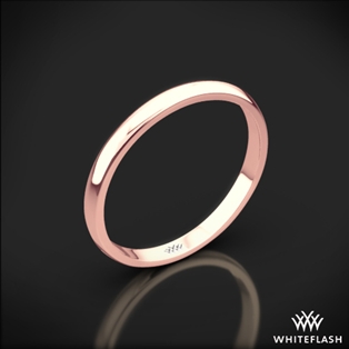 Knife-Edge Wedding Ring