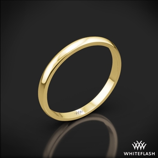 Knife-Edge Wedding Ring