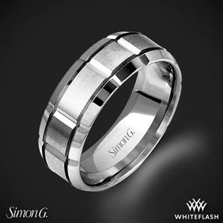 Simon G. LG112 Men's Wedding Ring