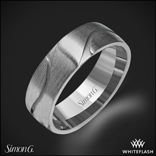 Simon G. LG133 Men's Wedding Ring