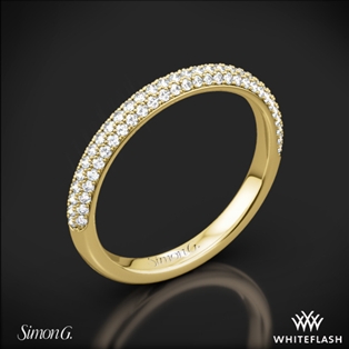 Simon G. LP1935-D Delicate Diamond Wedding Ring