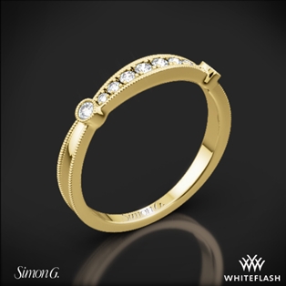 Simon G. MR1546-D Delicate Diamond Wedding Ring