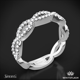 Simon G. MR1596 Fabled Diamond Wedding Ring