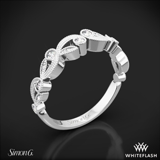 Simon G. TR473 Duchess Diamond Wedding Ring