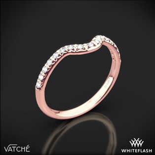 Vatche 1054 Swan French Pave Diamond Wedding Ring