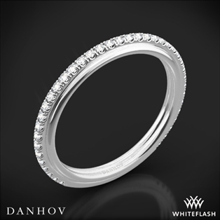 Danhov CB118-Q Classico Her Diamond Wedding Ring